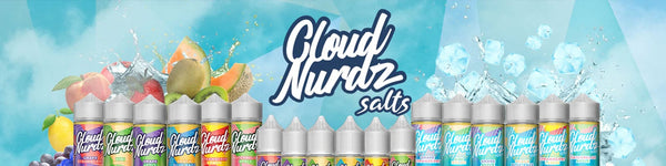 CLOUD NURDZ SALT NIC COLLECTION- 50MG 30ML CLOUD NURDZ SALT NIC COLLECTION- 50MG 30ML