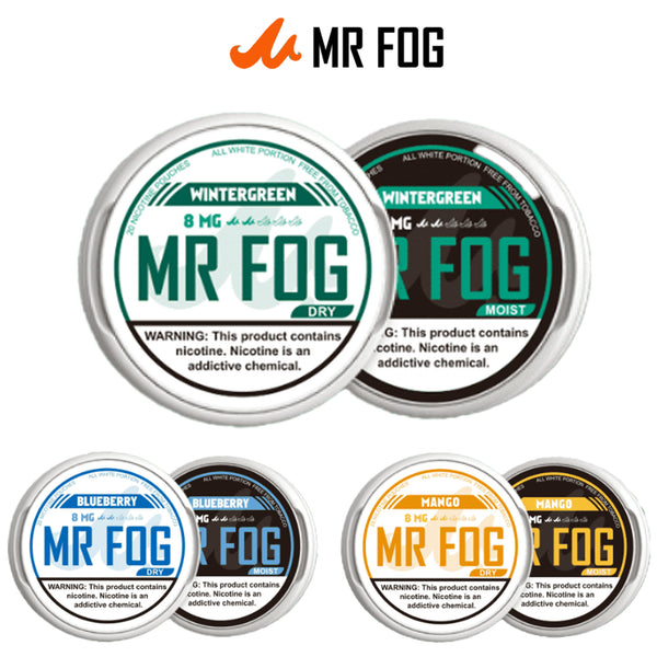 MR. FOG NICOTINE POUCHES - 8MG MR. FOG NICOTINE POUCHES - 8MG
