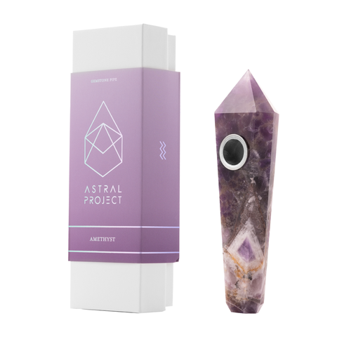 ASTRAL PROJECT- GEMSTONE HAND PIPES