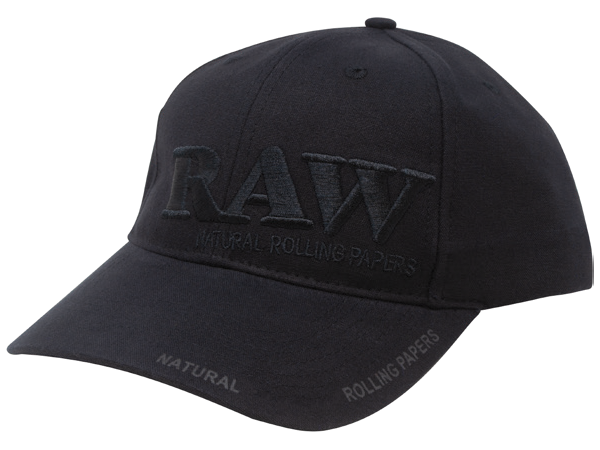 Buy Raw Black On Black Flex-Fit Cap | Vape Apparel