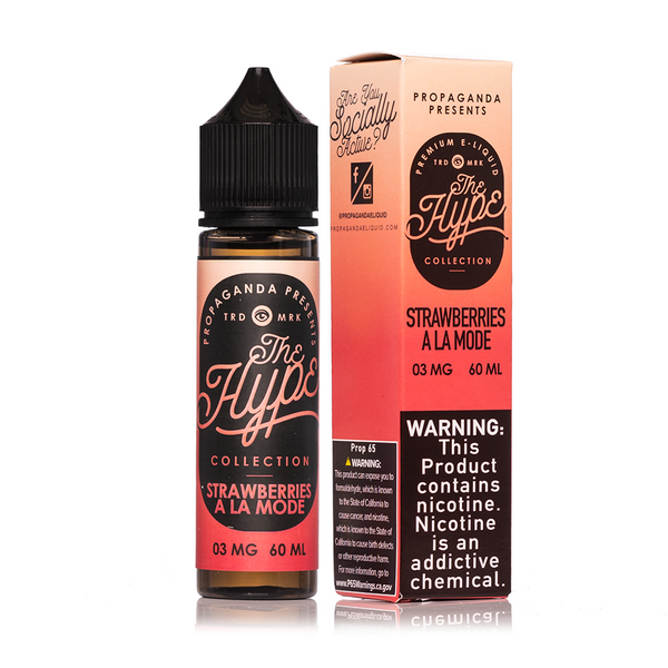 Strawberry Shortcake / Strawberries A La Mode | Freebase Vape Juice Strawberry Shortcake / Strawberries A La Mode | Freebase Vape Juice