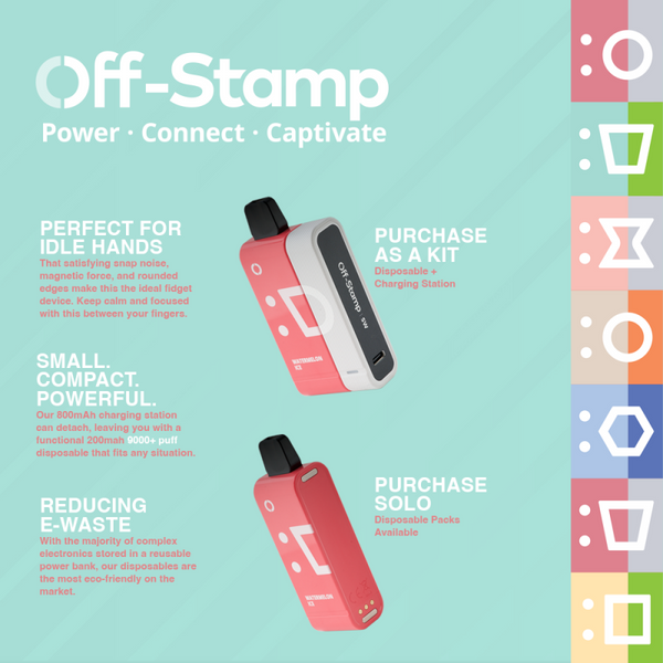 Off-Stamp SW9000 Disposable Kit (Pod + Charging Station)