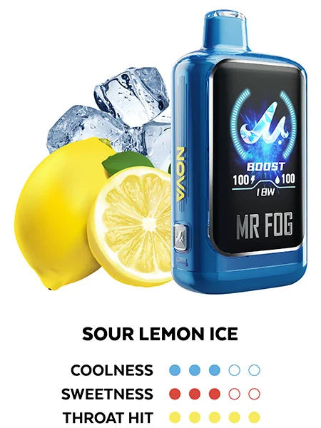 MR. FOG NOVA 36,000 *BLUE RAZZ STEEZY EDITION*