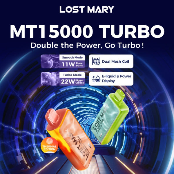 LOST MARY MO MT15000 TURBO DISPOSABLE VAPORIZOR