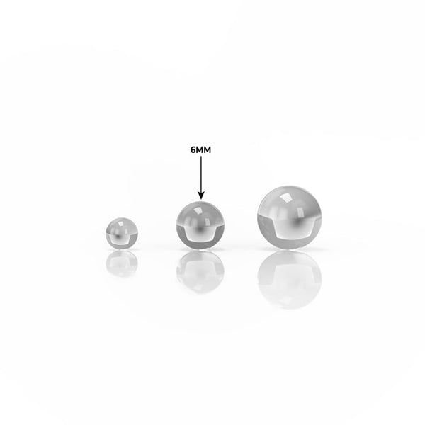 HONEY TERP PEARLS- CLEAR- 6MM