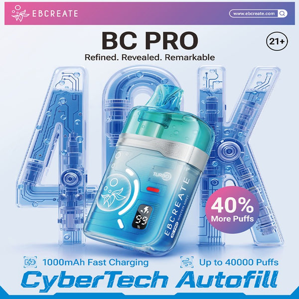 EBCREATE BC PRO 40K DISPOSABLE 5%