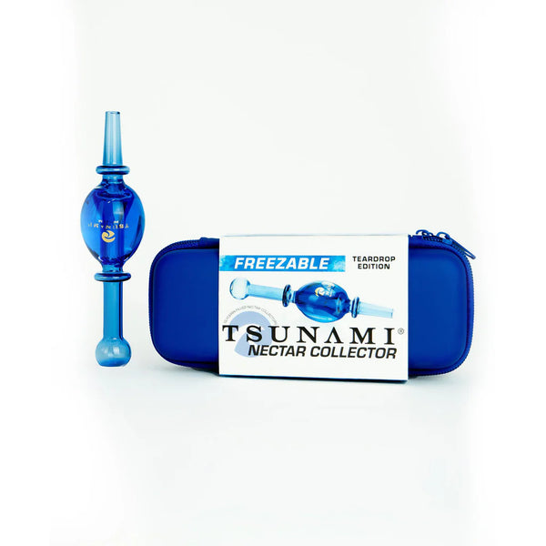 TSUNAMI GLYCERIN FILLED NECTAR STRAW- TEAR DROP