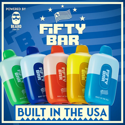 Fifty Bar Disposable Vape 5% Nicotine