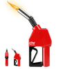 Gas Pump Shaped Torch Refillable and Adjustable Flame