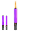 Saber Shaped Torch with Glowing Lights and Adjustable Flame