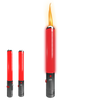 Saber Shaped Torch with Glowing Lights and Adjustable Flame