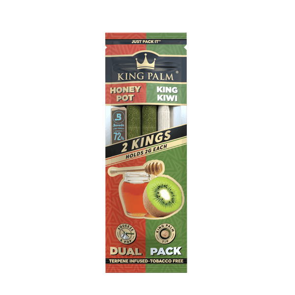 KING PALM- DUAL PACK- HONEY & KIWI