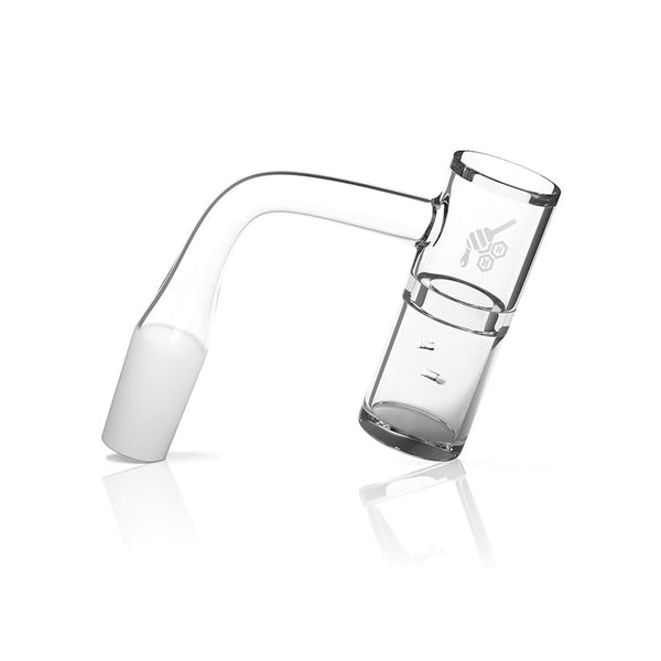 HONEYBEE HERB HONEY WELL QUARTZ BANGER - 90° DEGREE- 14MM