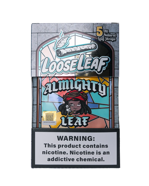 CHIEF KEEF “ALMIGHTY LEAF” LOOSELEAF 5-PACK WRAPS