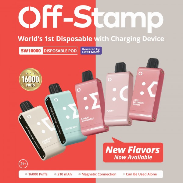 OFF STAMP SW16000 POD *NEW FLAVORS*