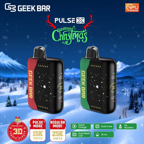 GEEKBAR PULSE X *CHRISTMAS EDITION*