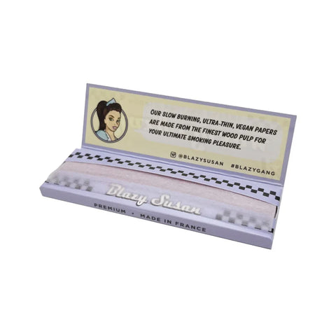 BLAZY SUSAN PURPLE ROLLING PAPERS | 1-1/4″