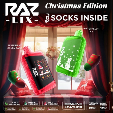 RAZ LTX 25K DISPOSABLE *CHRISTMAS EDITION*