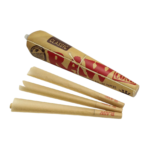 RAW- 3PK KING CLASSIC CONES