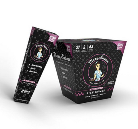 Blazy Susan Rice Cones Ultra-Thin Pre-Rolled Cones