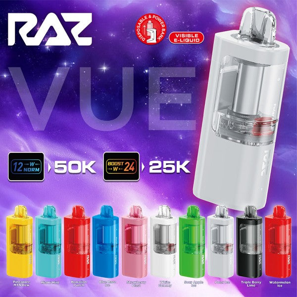 RAZ VUE 50K Disposable Pod 5%