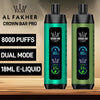 Al Fakher Crown Bar Crystal 8000 Puff 0.5%