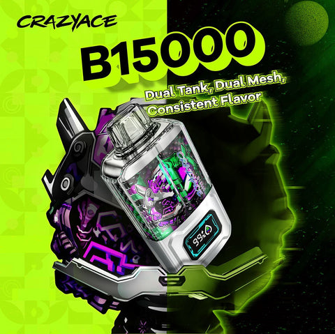 CRAZYACE B15000 DISPOSABLE VAPE