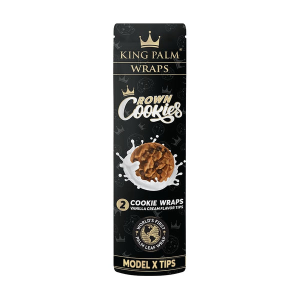 KING PLAM- 2PK HEMP WRAPS- CROWN COOKIES