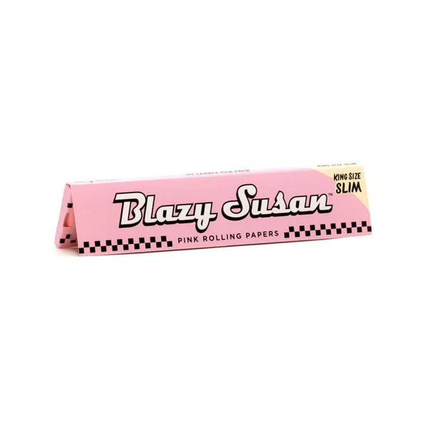 BLAZY SUSAN PINK ROLLING PAPERS KING SIZE SLIM