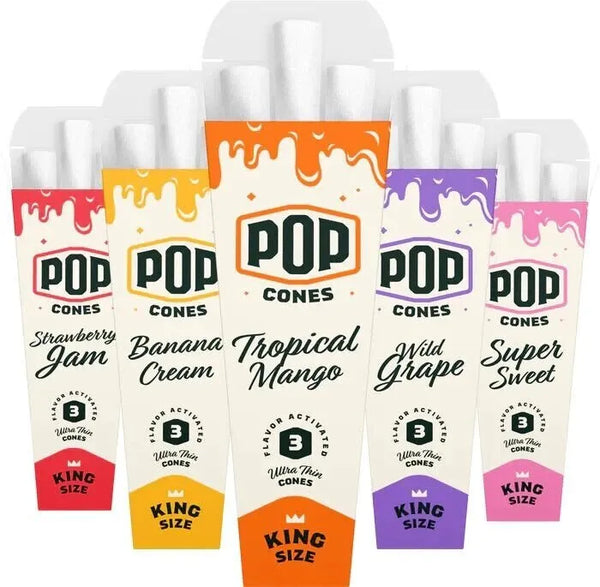 POP CONES- ULTRA THIN- KING SIZE