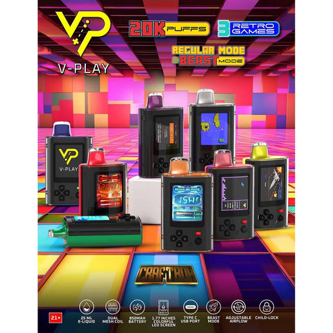 V-Play Vegas Delight Flavor VPlay Vape 20K Revew: Wth 3 Vdeo Games | Vapesourcng Near Me Australia V-Play Vegas Delight Flavor VPlay Vape 20K Revew: Wth 3 Vdeo Games | Vapesourcng Near Me Australia