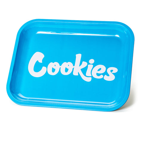 Cookies Metal Rolling Tray (Blue)