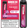 Breeze Pro Disposable Vape (Pom Berry Mint)