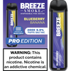 Breeze Pro Disposable Vape (Blueberry Banana)