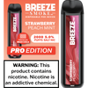 Breeze Pro Disposable Vape (Strawberry Peach Mint)