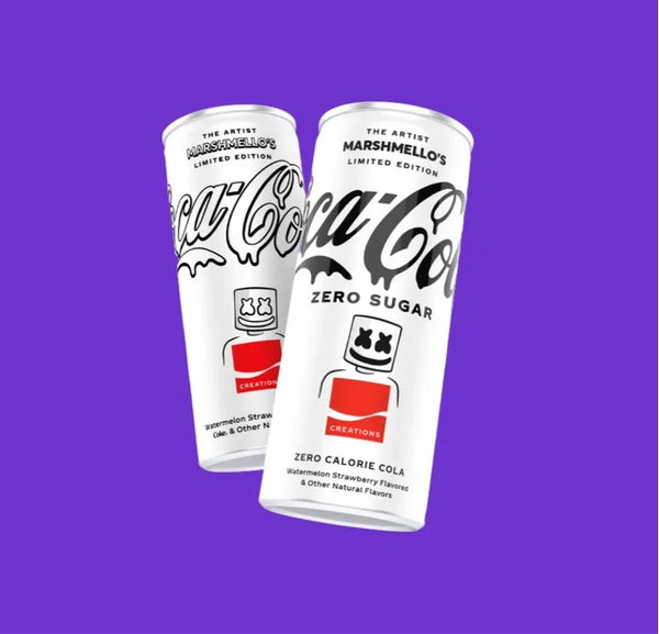 Coca Cola Marshmello for limited-edition flavor