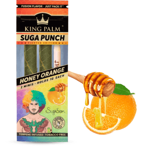 KING PALM - SUGA PUNCH *LIMITED EDITION* HONEY ORANGE