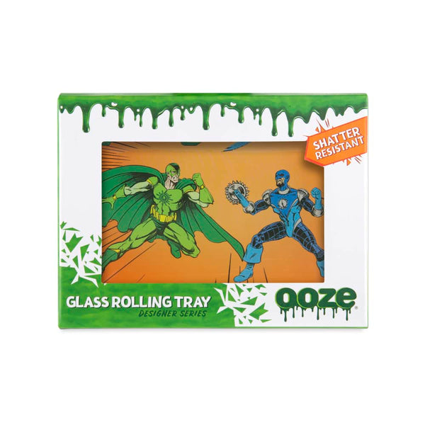 Ooze Rolling Tray - Shatter Resistant Glass - Fight